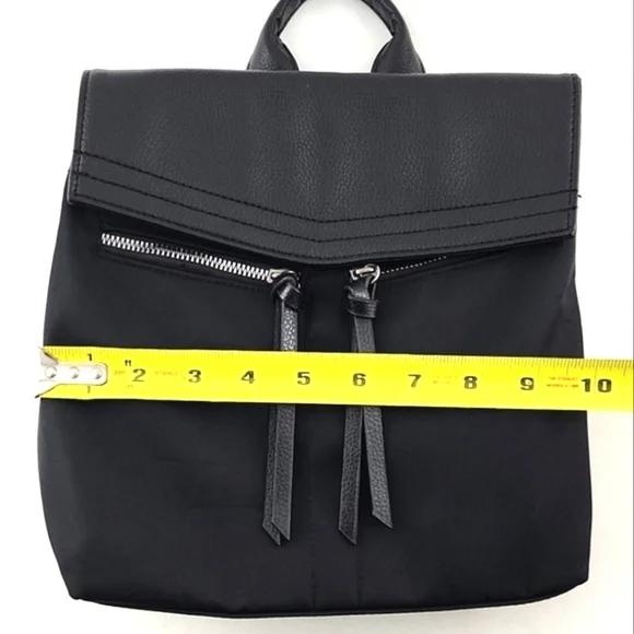 Botkier Trigger Backpack Black Nylon Multi Functional Adjustable Shoulder Straps - Picture 14 of 15